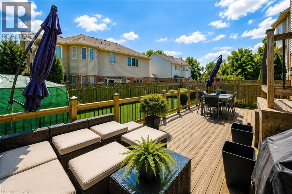 222 Baldwin Drive, Cambridge, ON - Outdoor With Deck Patio Veranda With Exterior