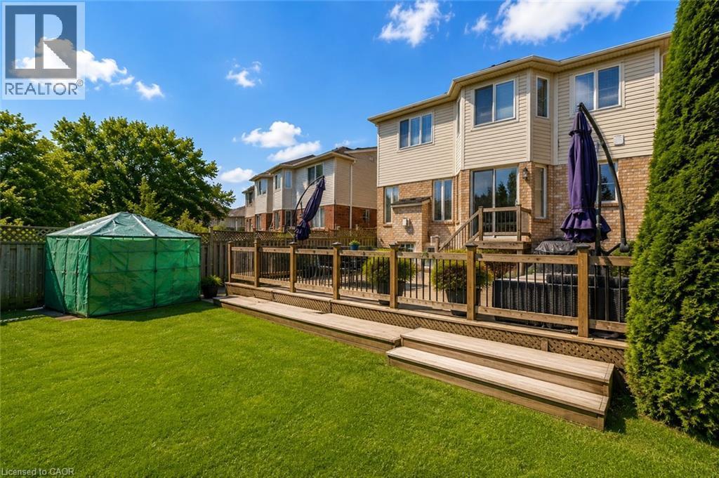 222 Baldwin Drive, Cambridge, ON - Outdoor With Deck Patio Veranda