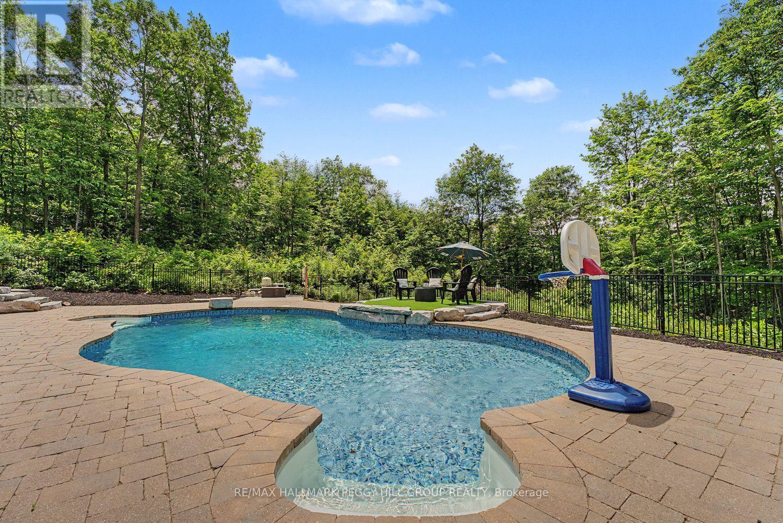 16 Heron Boulevard, Springwater, ON - Outdoor With In Ground Pool With Backyard