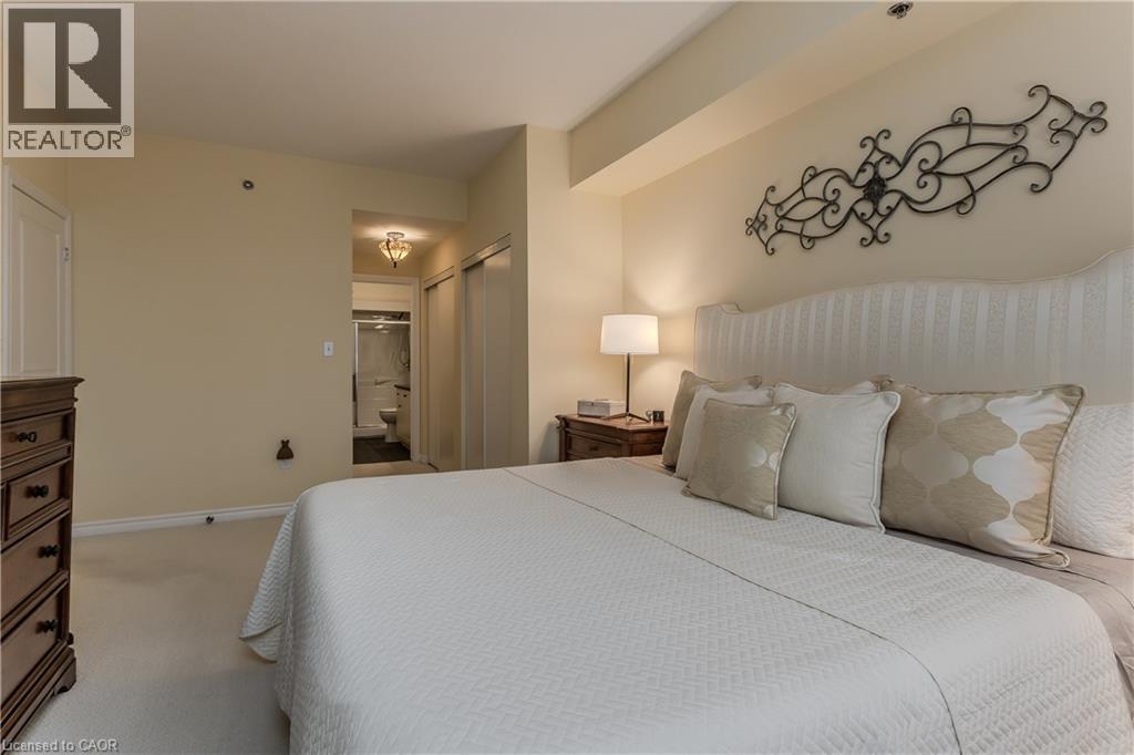 391 Plains Road E Unit# 412, Burlington, ON - Indoor Photo Showing Bedroom