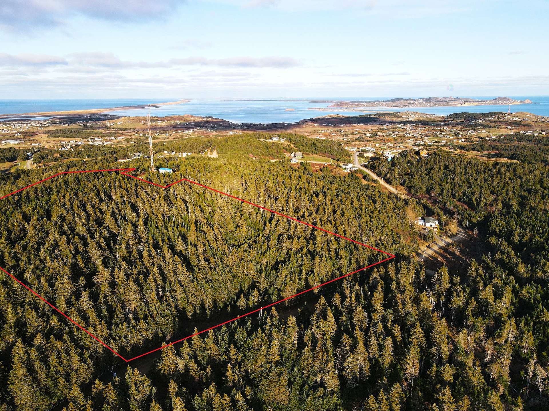 Photo aérienne - Ch. Des Patton, Les Îles-De-La-Madeleine, QC