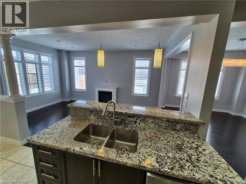 292 Rymal Road W, Hamilton, ON - Indoor Photo Showing Kitchen With Double Sink