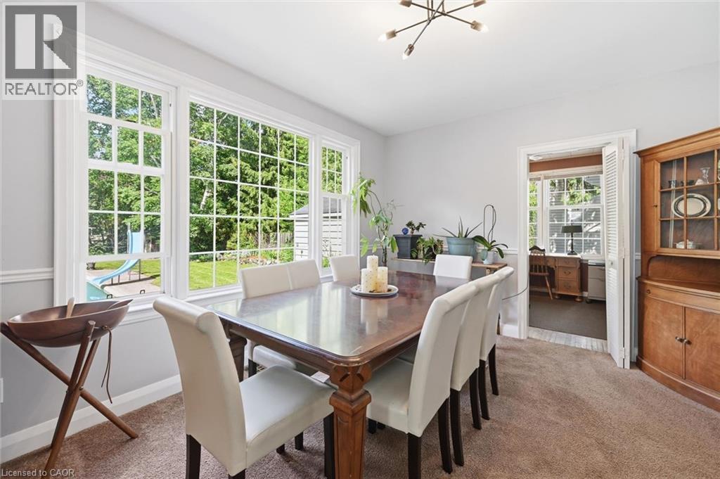 938 Cloverleaf Drive, Burlington, ON - Indoor Photo Showing Dining Room