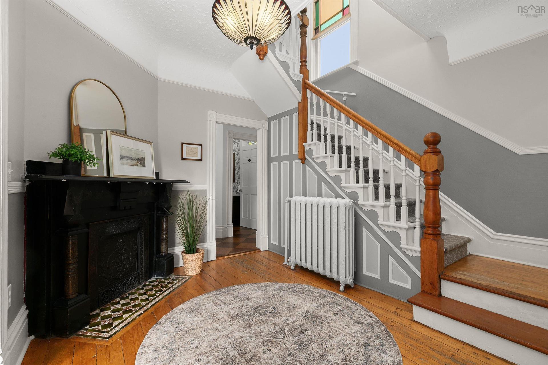 1890 Vernon Street, Halifax, NS - Indoor Photo Showing Other Room With Fireplace