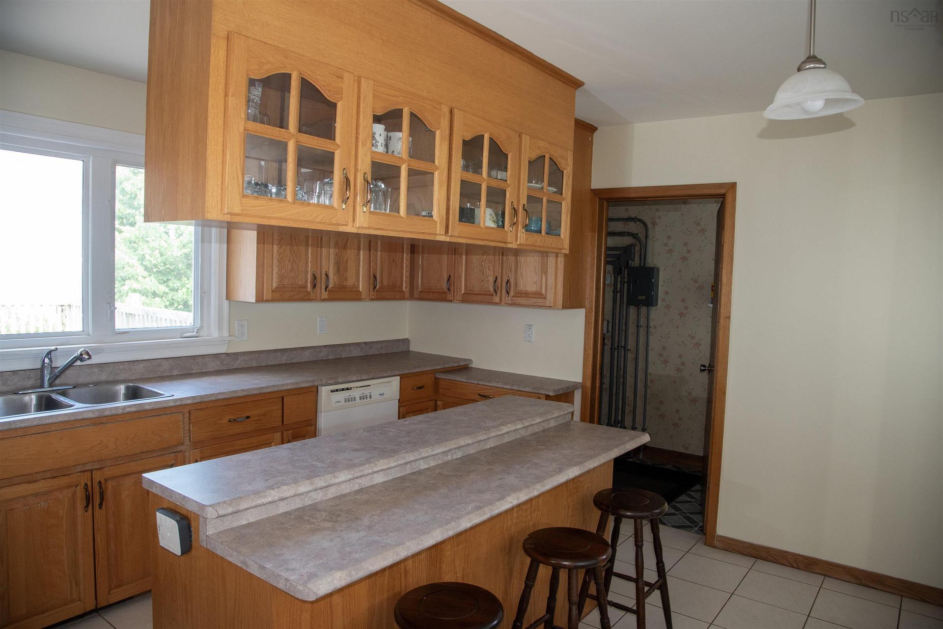 17 Maple Drive, Timberlea, NS - Indoor Photo Showing Kitchen With Double Sink