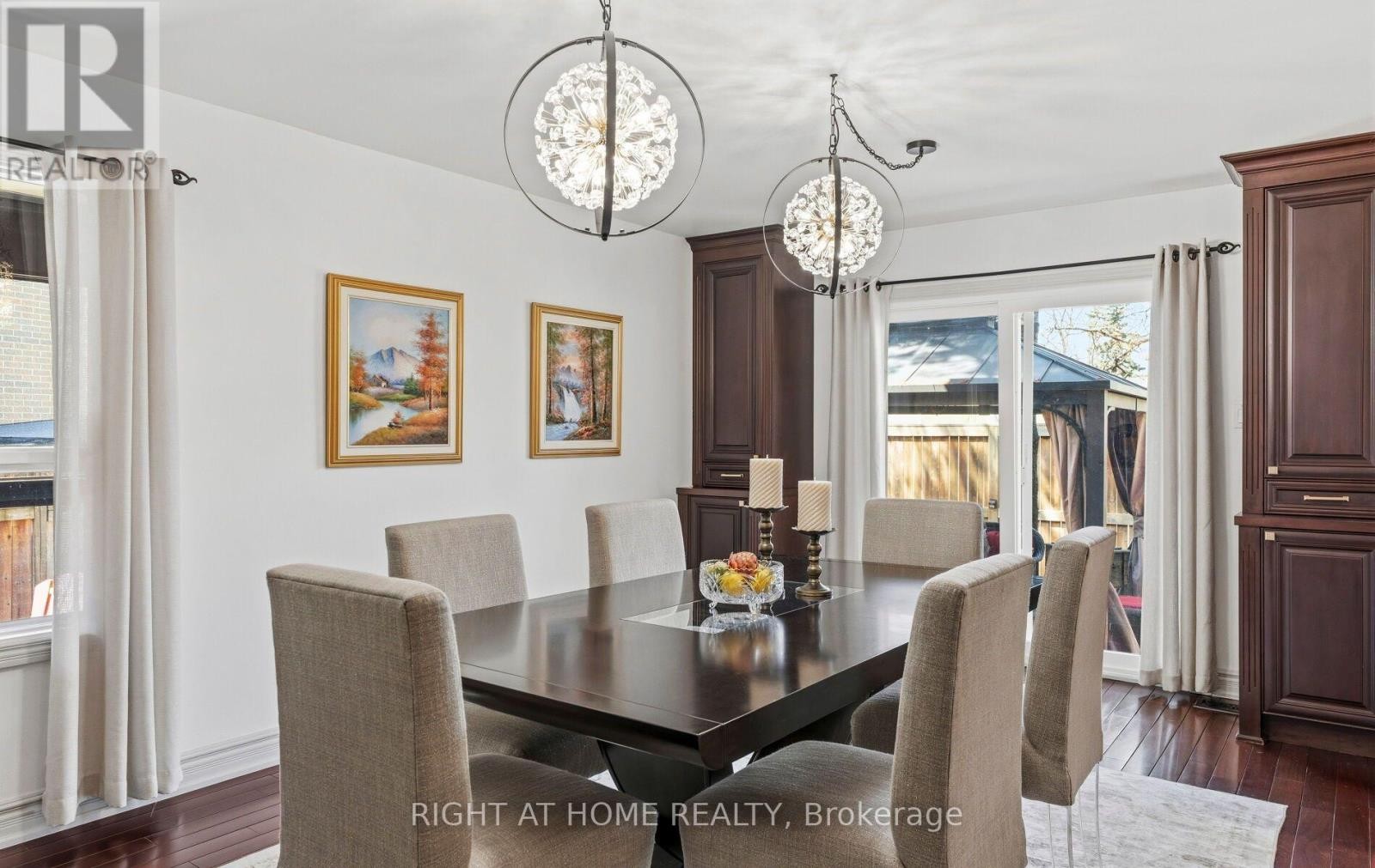 Open Eat-In Area with Backyard Access - 1665 Asgard Drive, Mississauga, ON - Outdoor