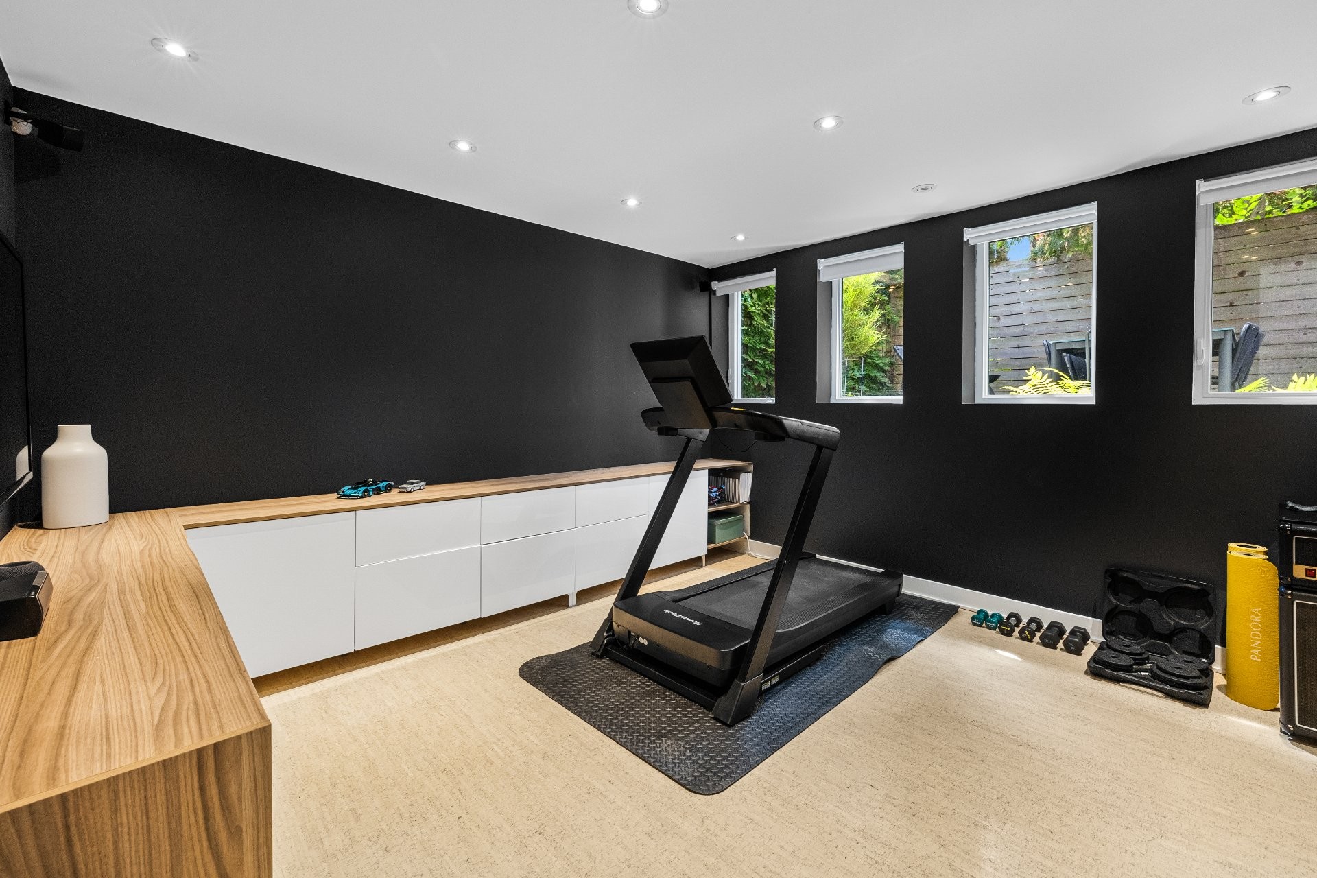 Exercise Room - 1210 Rue Woodland, Montréal (Verdun/Île-Des-Soeurs), QC - Indoor Photo Showing Gym Room