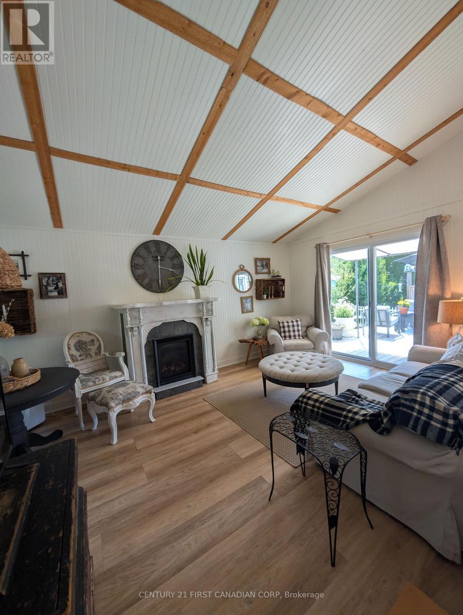 28- 79681 Bluewater Highway, Central Huron (Goderich), ON - Indoor With Fireplace