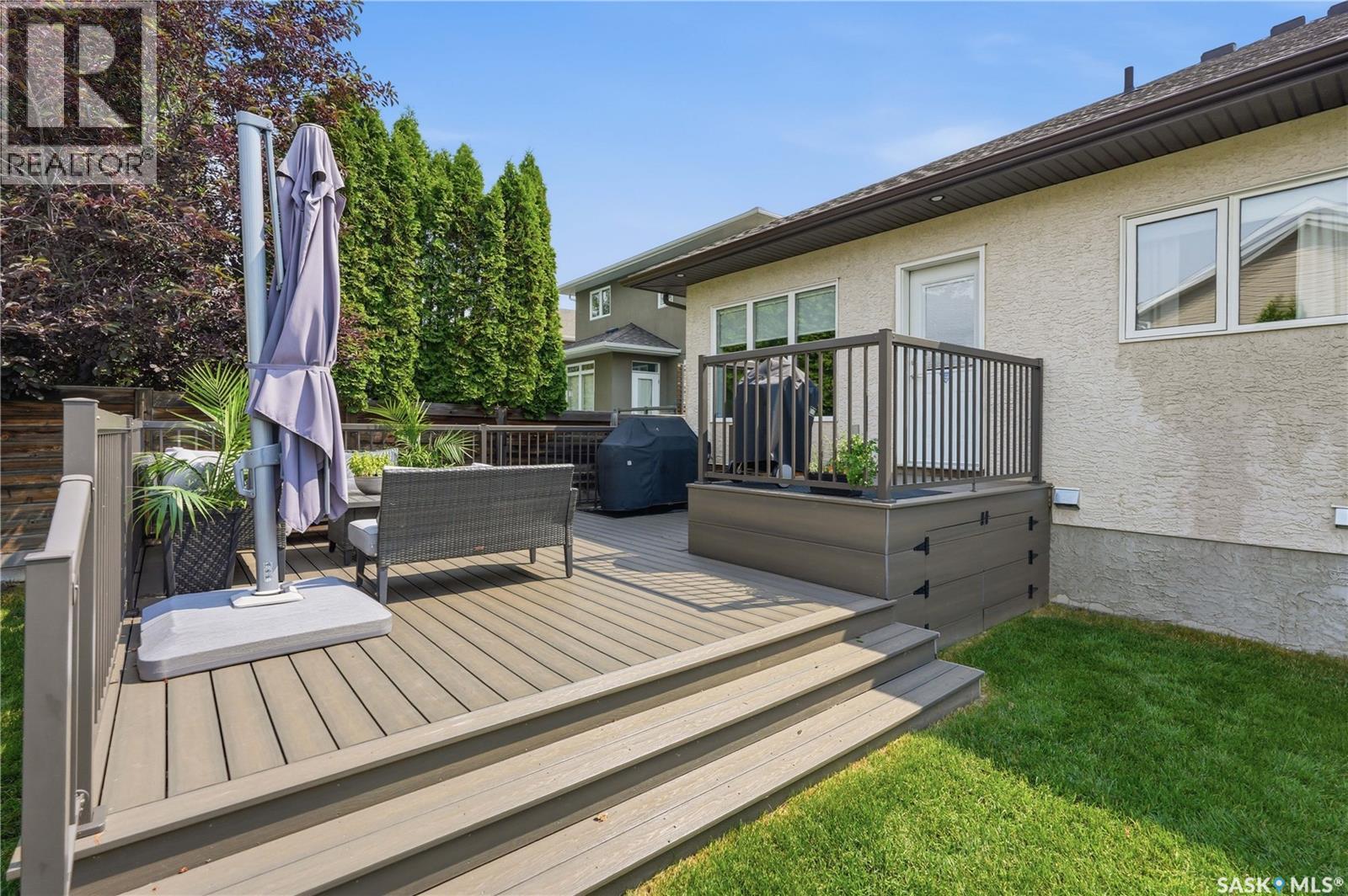 315 Werschner Lane, Saskatoon, SK - Outdoor With Deck Patio Veranda With Exterior