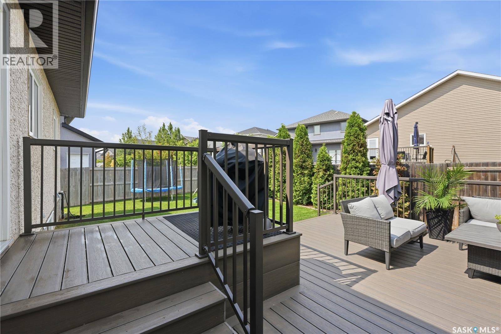 315 Werschner Lane, Saskatoon, SK - Outdoor With Deck Patio Veranda With Exterior