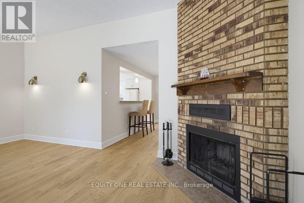 3380 Uplands Drive, Ottawa, ON - Indoor Photo Showing Living Room With Fireplace