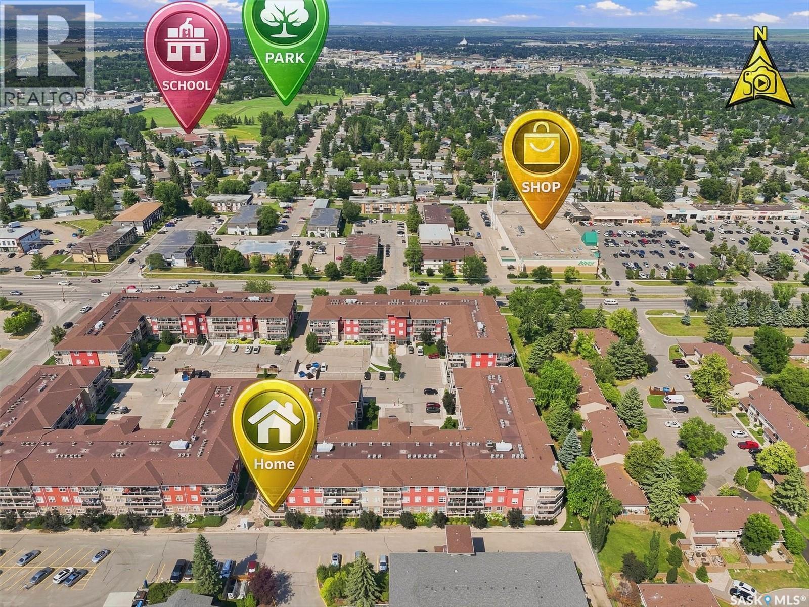 116 1025 Moss Avenue, Saskatoon, SK - Outdoor With View
