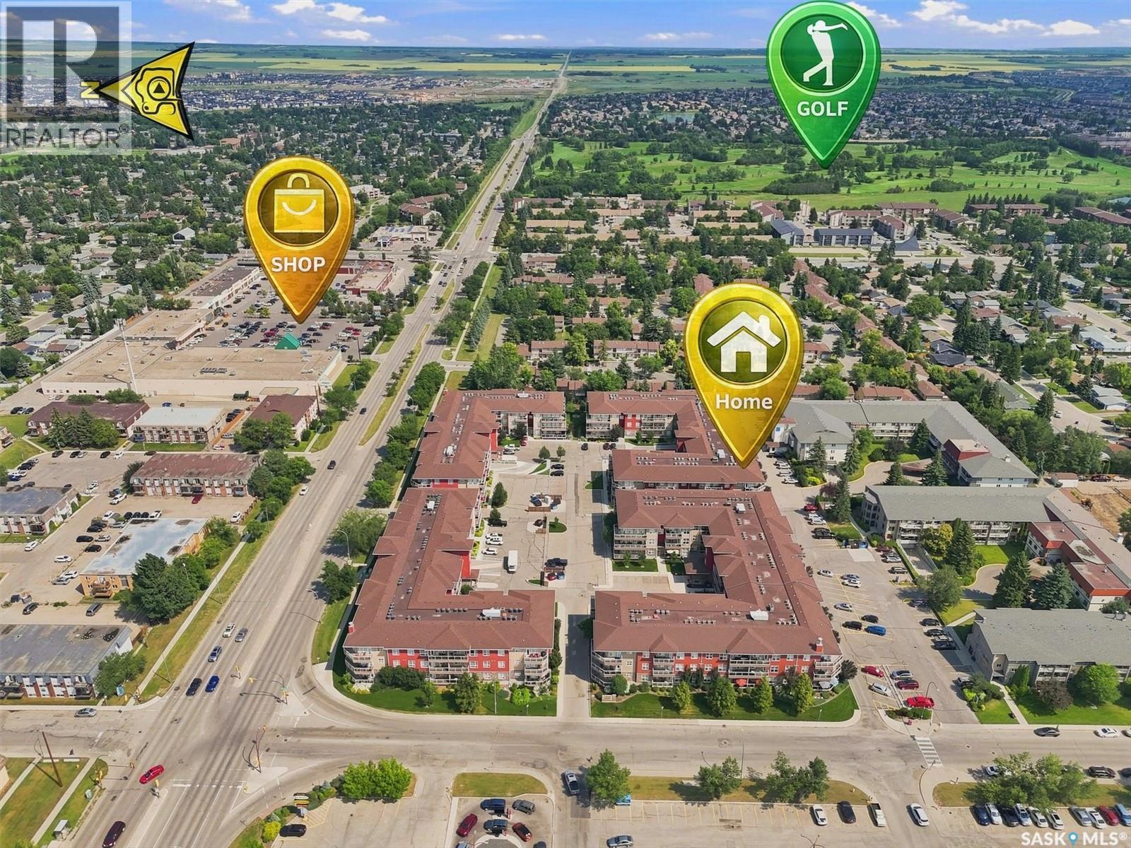 116 1025 Moss Avenue, Saskatoon, SK - Outdoor With View