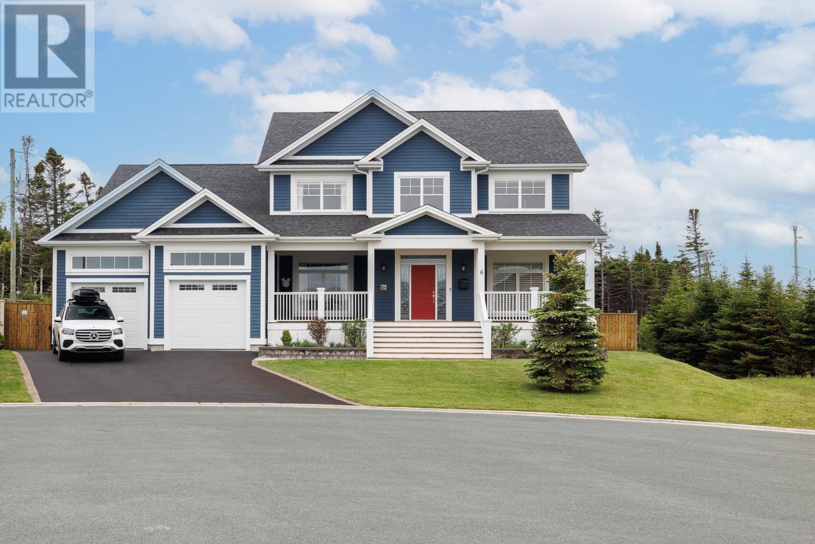 6 Stoneley Place, St. John'S, NL - Outdoor With Deck Patio Veranda With Facade