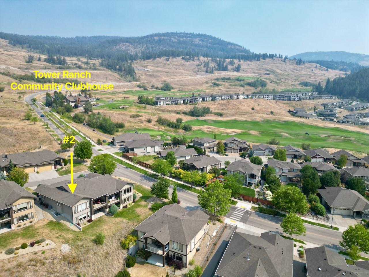 2-1836 Tower Ranch Boulevard, Kelowna, BC - Outdoor With View