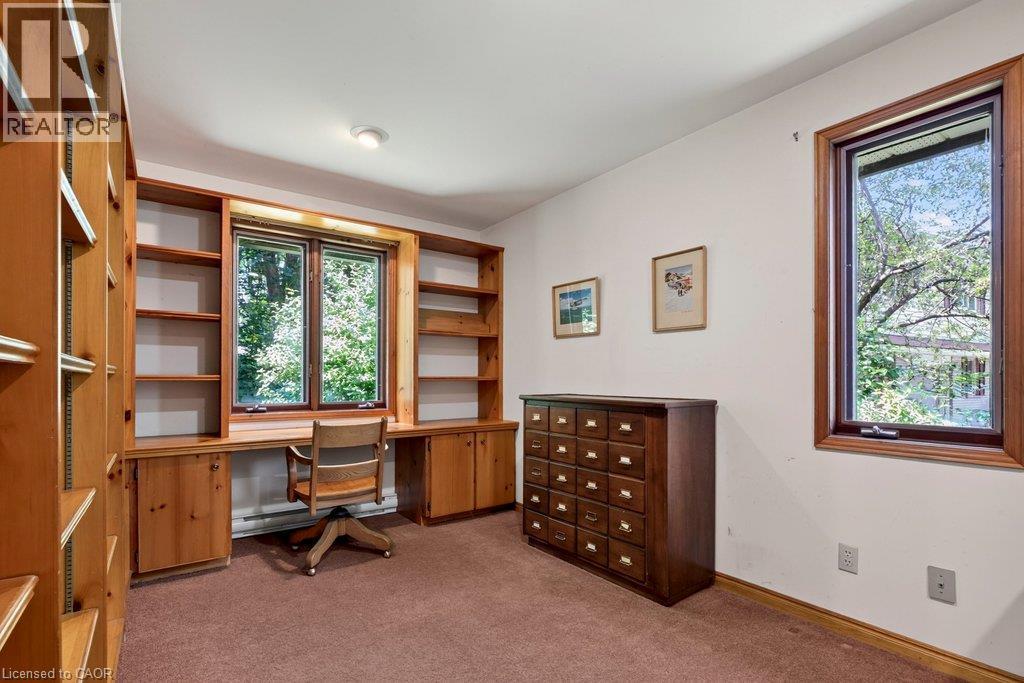 study/home perfect for work from home - 44 Colquhoun Crescent, Hamilton, ON - Indoor Photo Showing Office