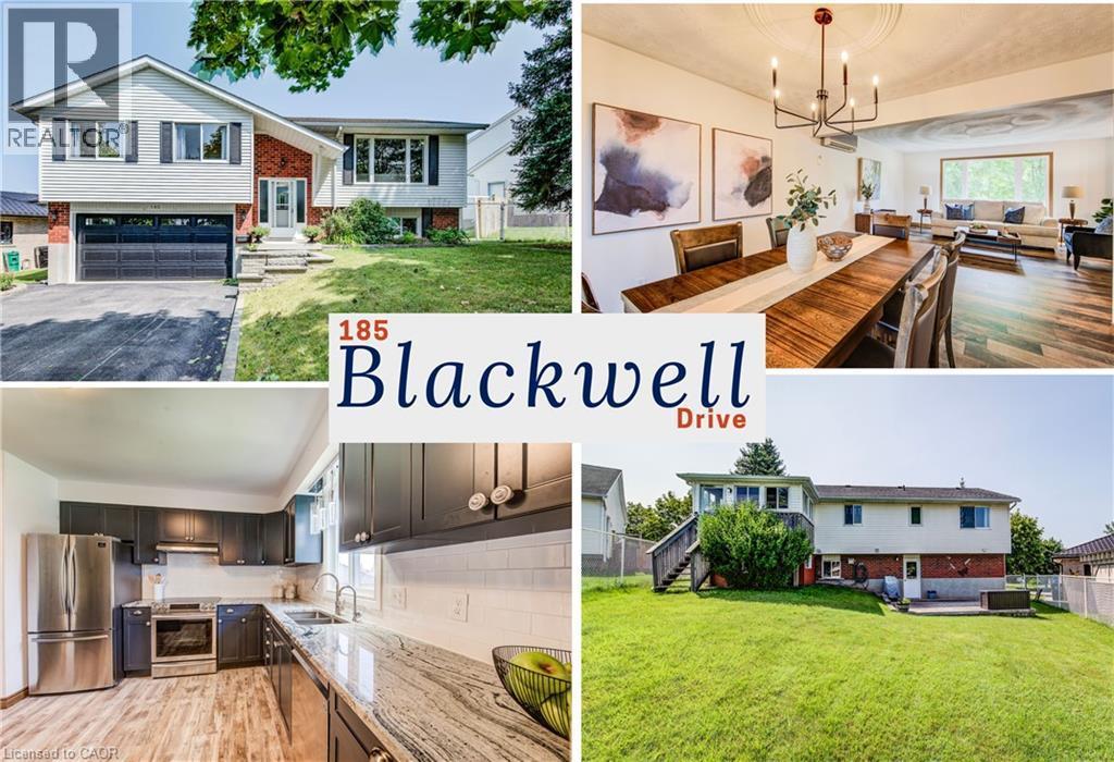 185 Blackwell Drive, Kitchener, ON - Indoor Photo Showing Kitchen