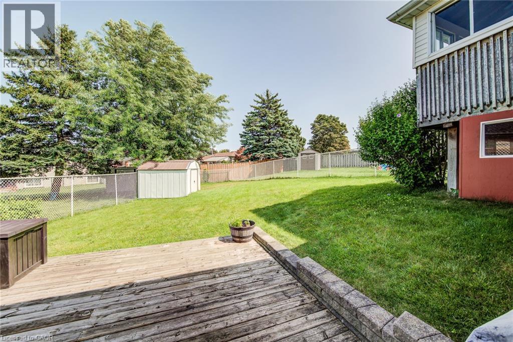 185 Blackwell Drive, Kitchener, ON - Outdoor With Deck Patio Veranda With Backyard