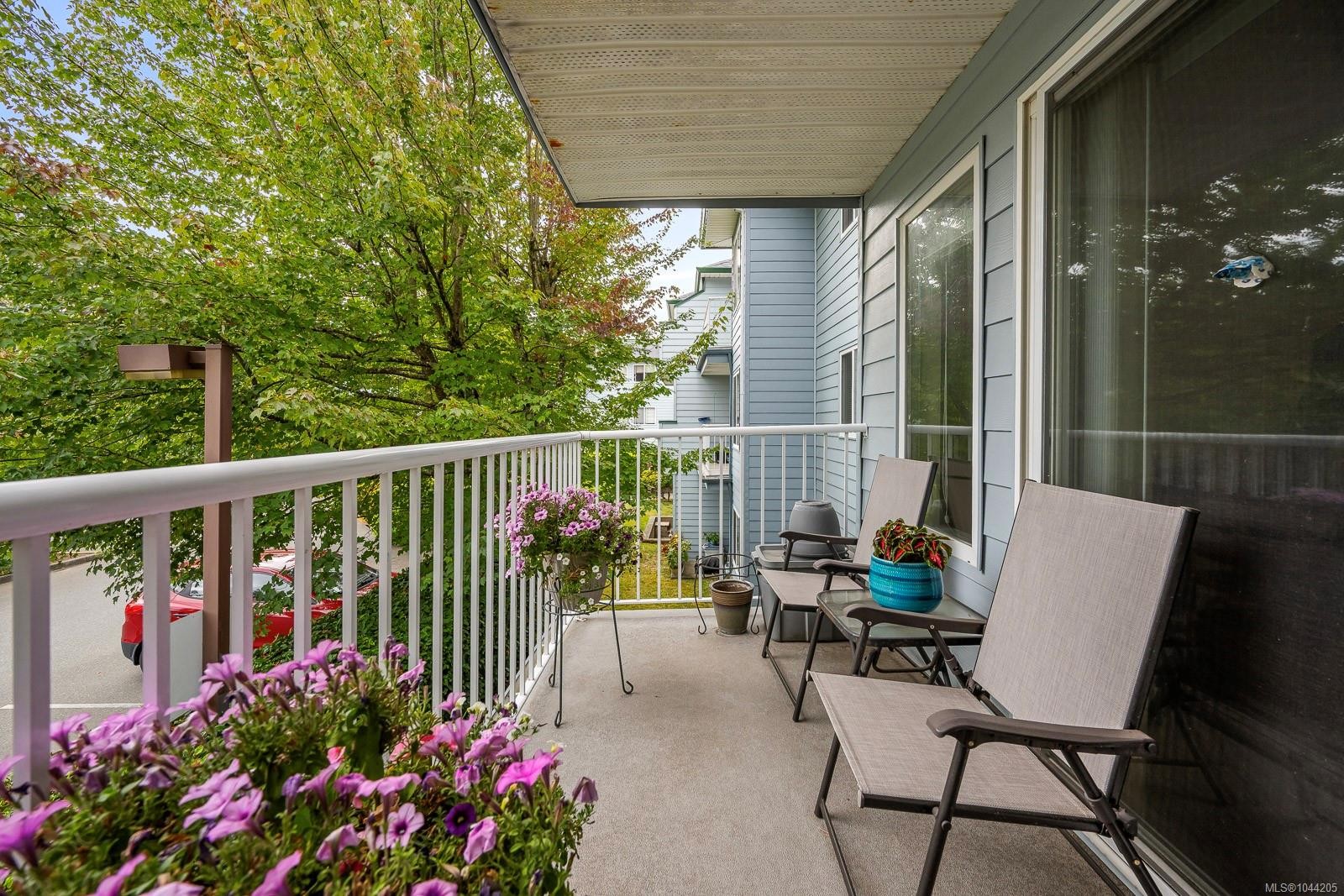 #203B-698 Aspen Rd, Comox, BC - Outdoor With Deck Patio Veranda With Exterior
