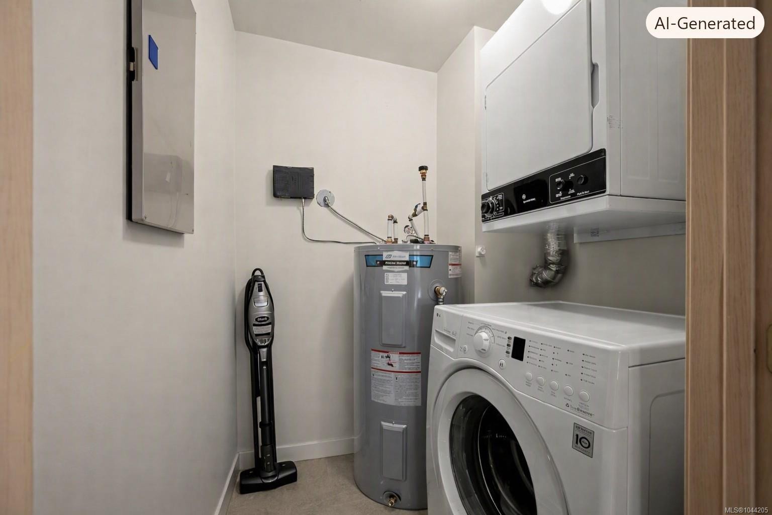 #203B-698 Aspen Rd, Comox, BC - Indoor Photo Showing Laundry Room