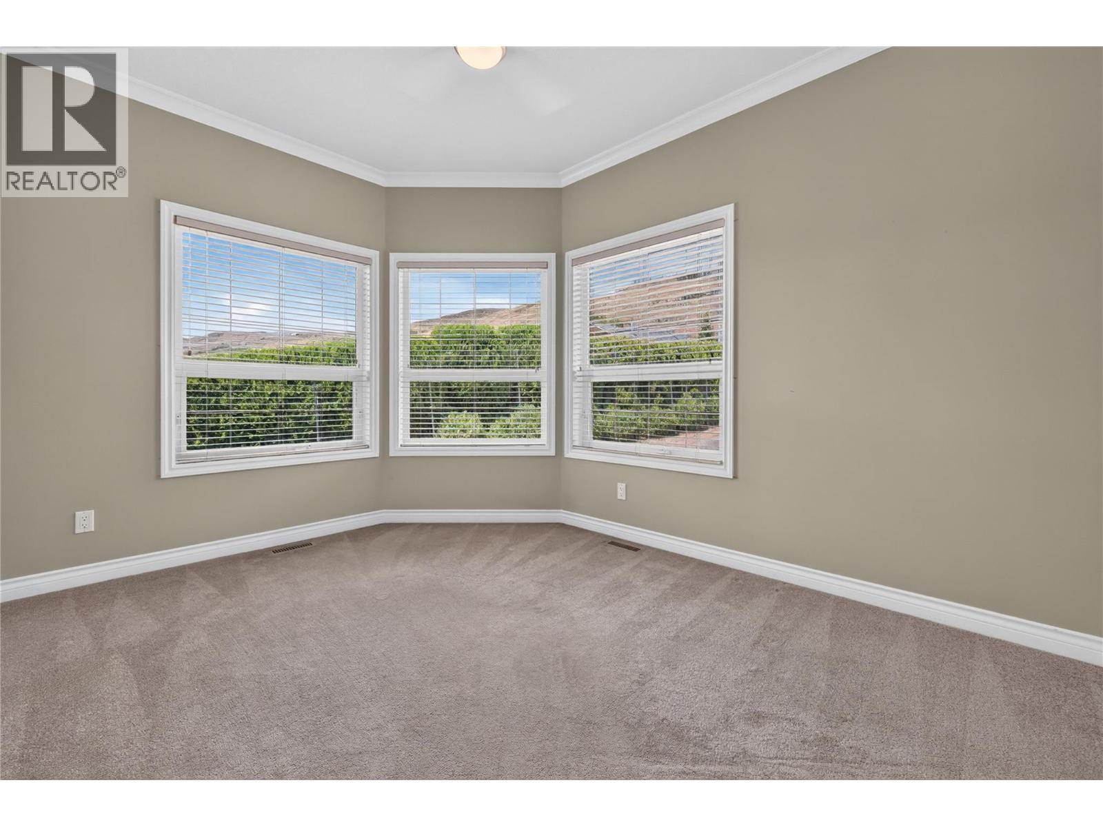Office/den to the right of the entrance. - 7083 Jasper Drive, Vernon, BC - Indoor Photo Showing Other Room