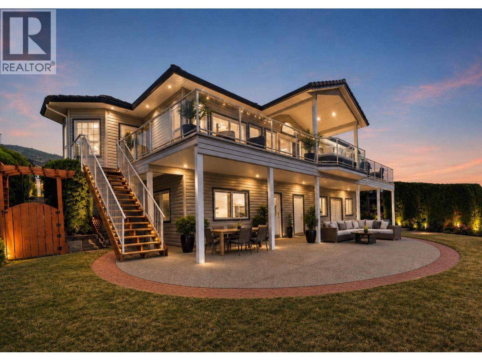 Back of house virtually reimagined with decor. - 7083 Jasper Drive, Vernon, BC - Outdoor