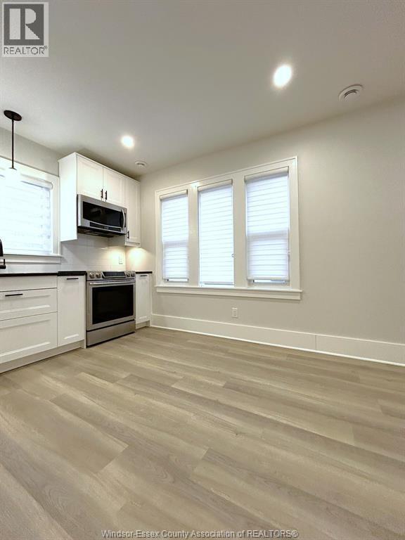 1748 Hall Avenue Unit# Main, Windsor, ON - Indoor Photo Showing Kitchen