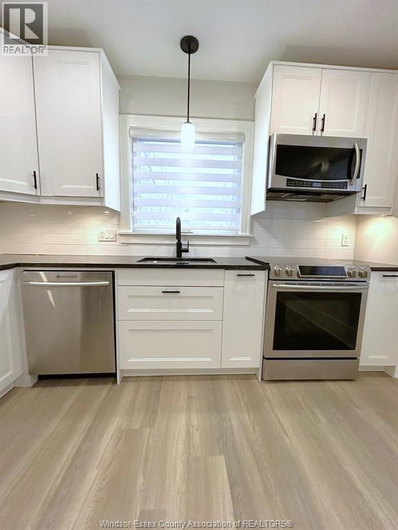 1748 Hall Avenue Unit# Main, Windsor, ON - Indoor Photo Showing Kitchen With Upgraded Kitchen