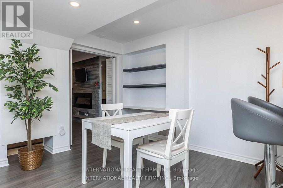 1855 Appleby Line, Burlington, ON - Indoor Photo Showing Dining Room With Fireplace
