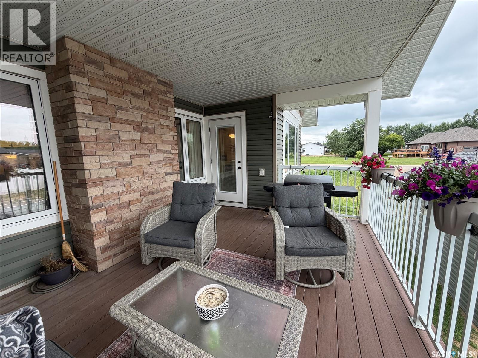 504 Wright Road, Moosomin, SK - Outdoor With Deck Patio Veranda With Exterior