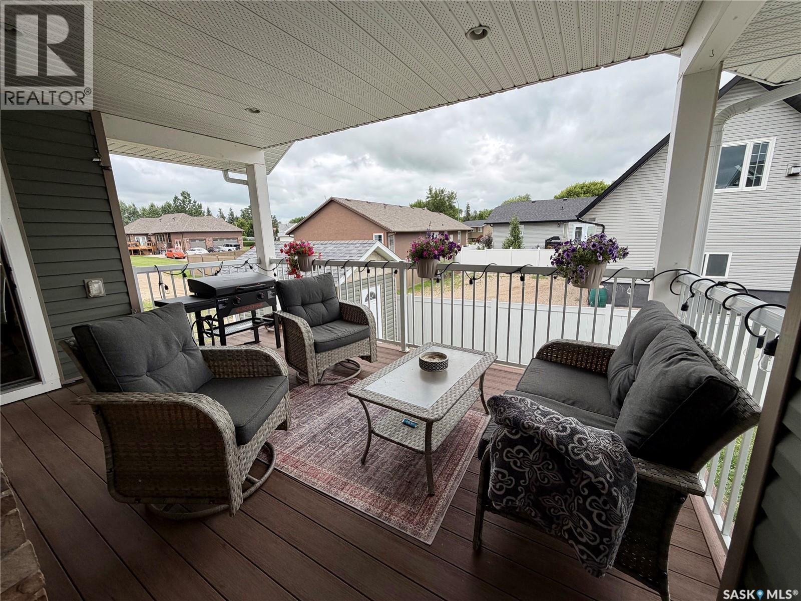 504 Wright Road, Moosomin, SK - Outdoor With Deck Patio Veranda With Exterior