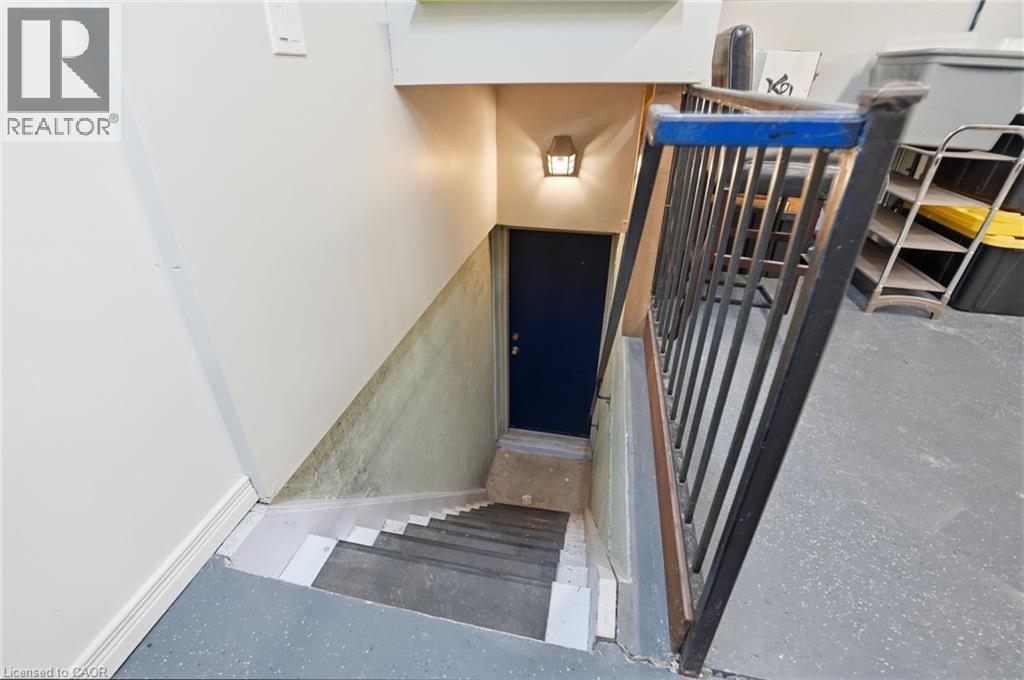 Stairs in Garage to lower level In-Law Suite. - 5 Manor Crescent, Grimsby, ON - Indoor Photo Showing Other Room