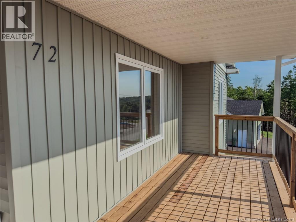 72 Squire Drive, Quispamsis, NB - Outdoor With Deck Patio Veranda With Exterior