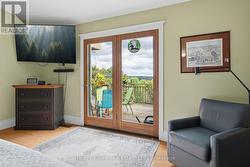 Walkout to the deck from the primary bedroom - 