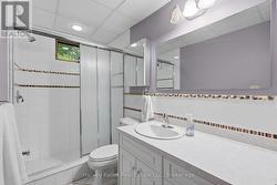 Lower level 3pc bathroom - 