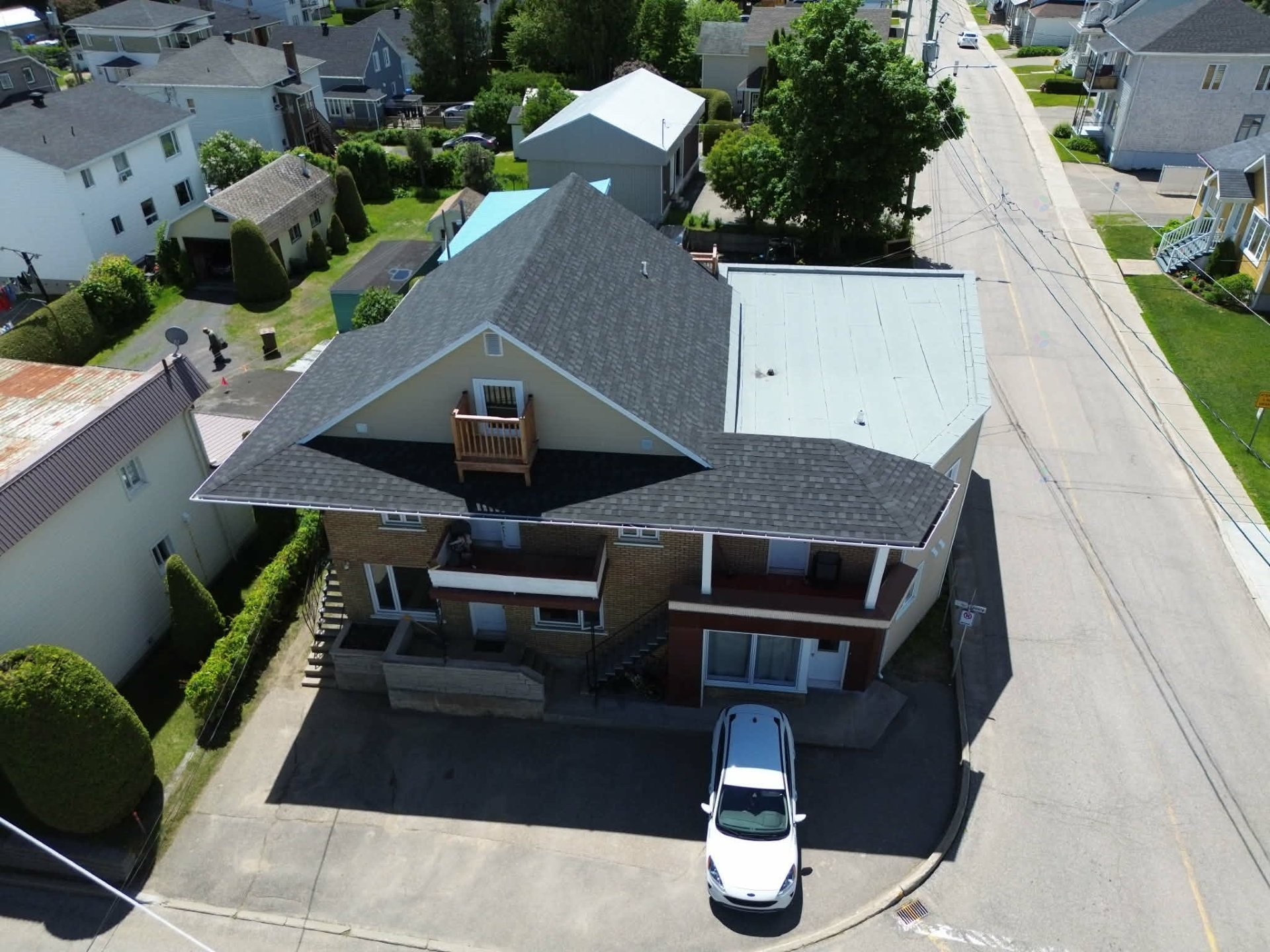 Aerial View - 70 Rue Lapointe, Clermont, QC - Outdoor