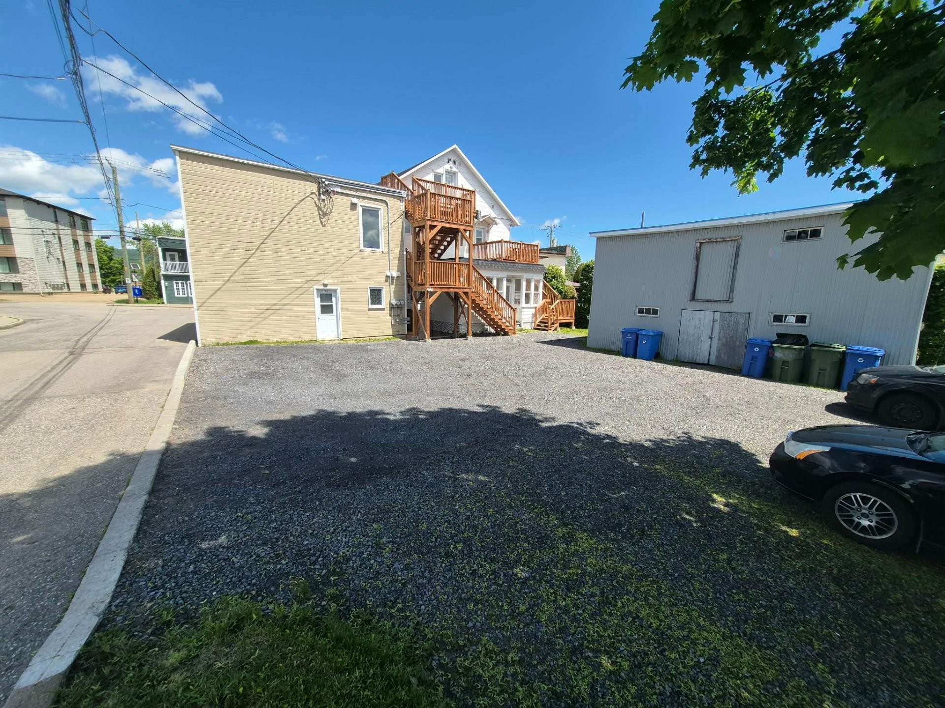 Back of Structure - 70 Rue Lapointe, Clermont, QC - Outdoor