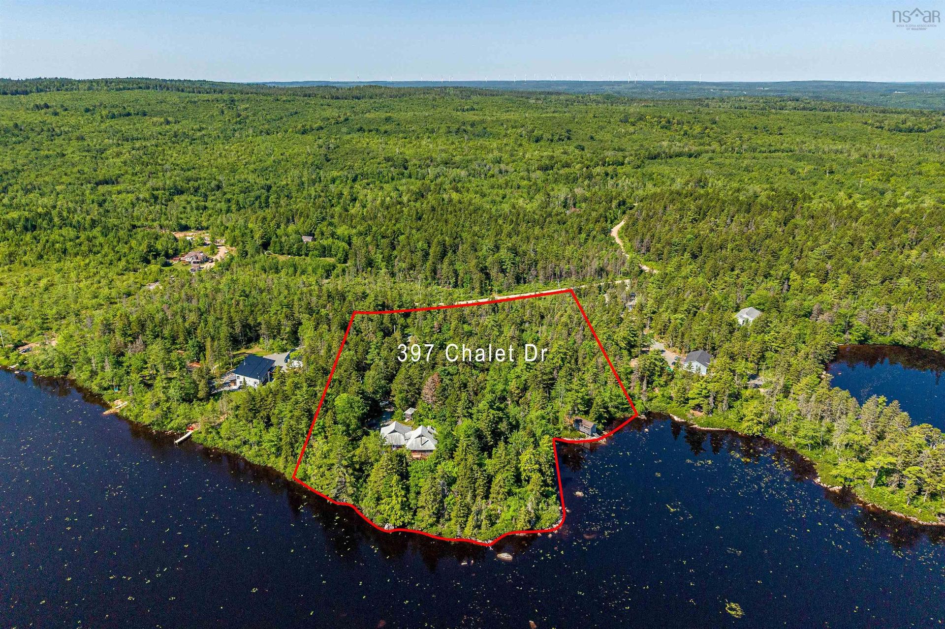 397 Chalet Drive, Vaughan, NS - Outdoor With Body Of Water With View