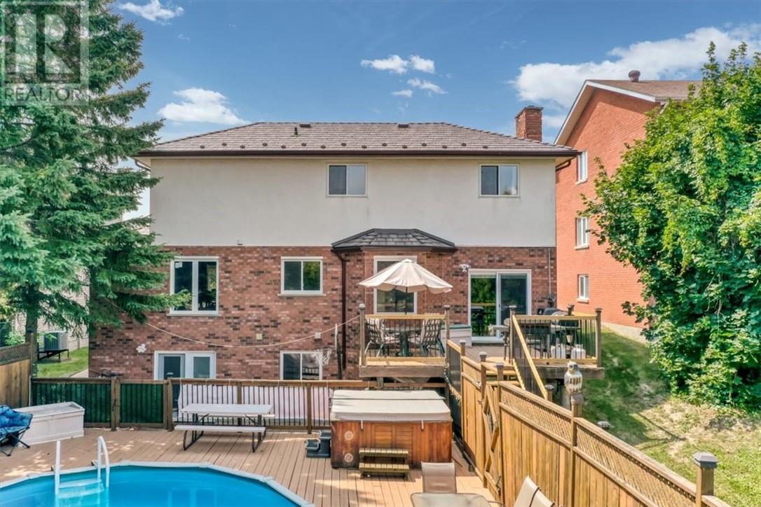347 Moonrock, Sudbury, ON - Outdoor With Deck Patio Veranda With Exterior