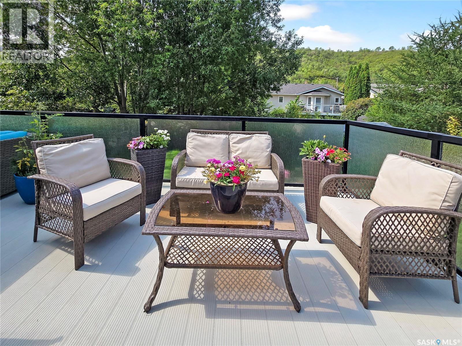 42 Willow Crescent, Fort Qu'Appelle, SK - Outdoor With Deck Patio Veranda