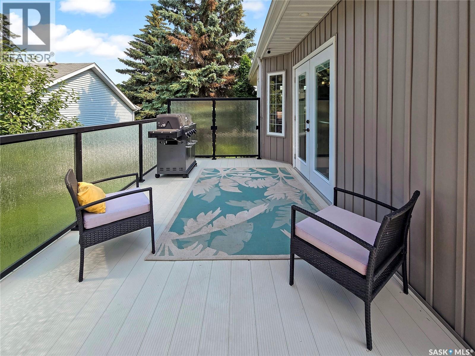 42 Willow Crescent, Fort Qu'Appelle, SK - Outdoor With Deck Patio Veranda With Exterior