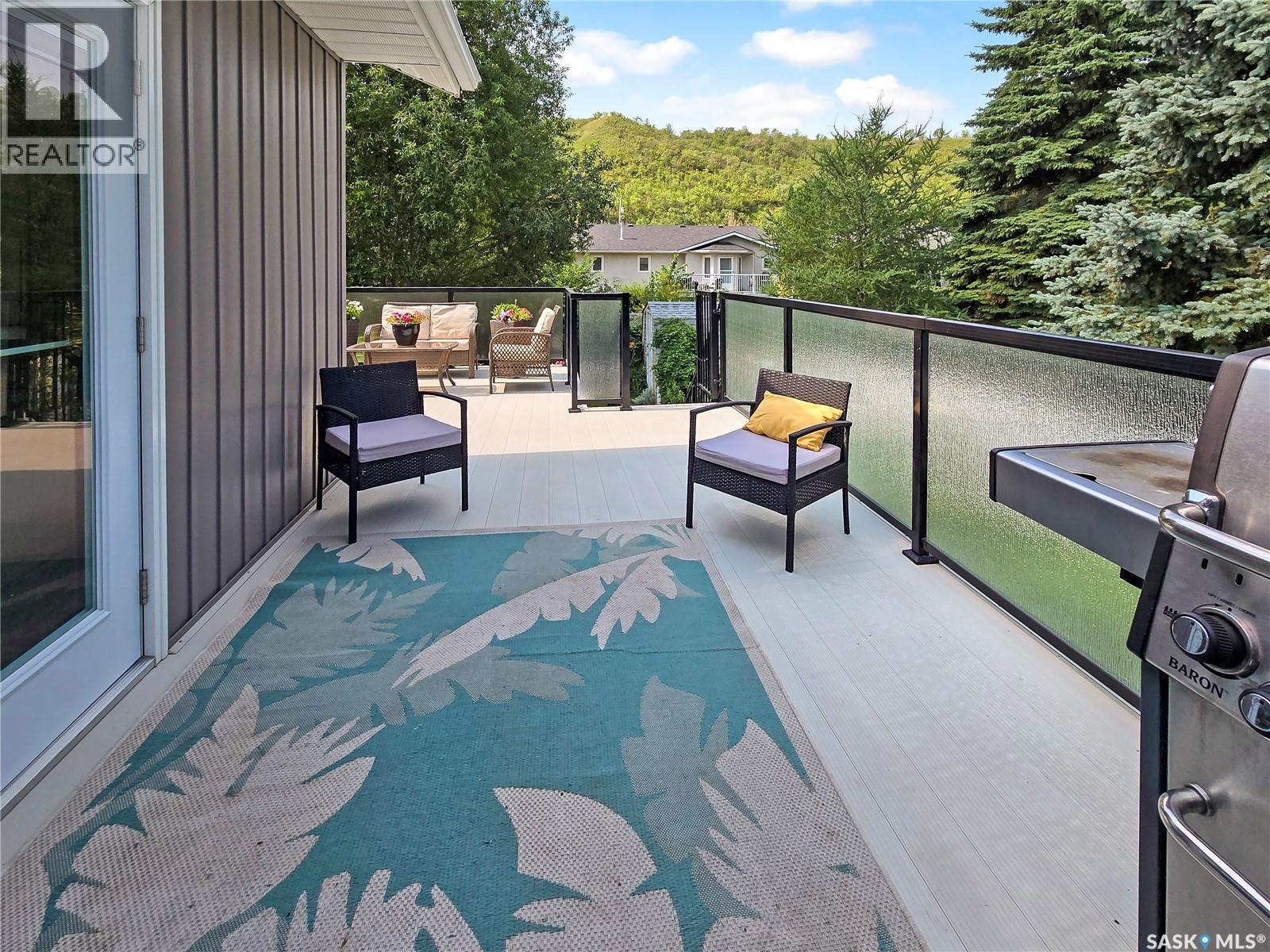 42 Willow Crescent, Fort Qu'Appelle, SK - Outdoor With Deck Patio Veranda With Exterior