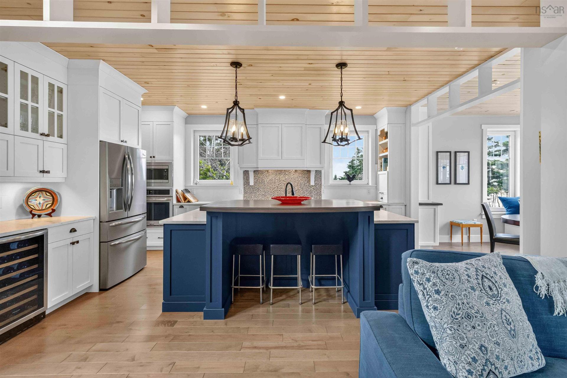 170 Edgewater Drive, White Point, NS - Indoor Photo Showing Kitchen With Upgraded Kitchen