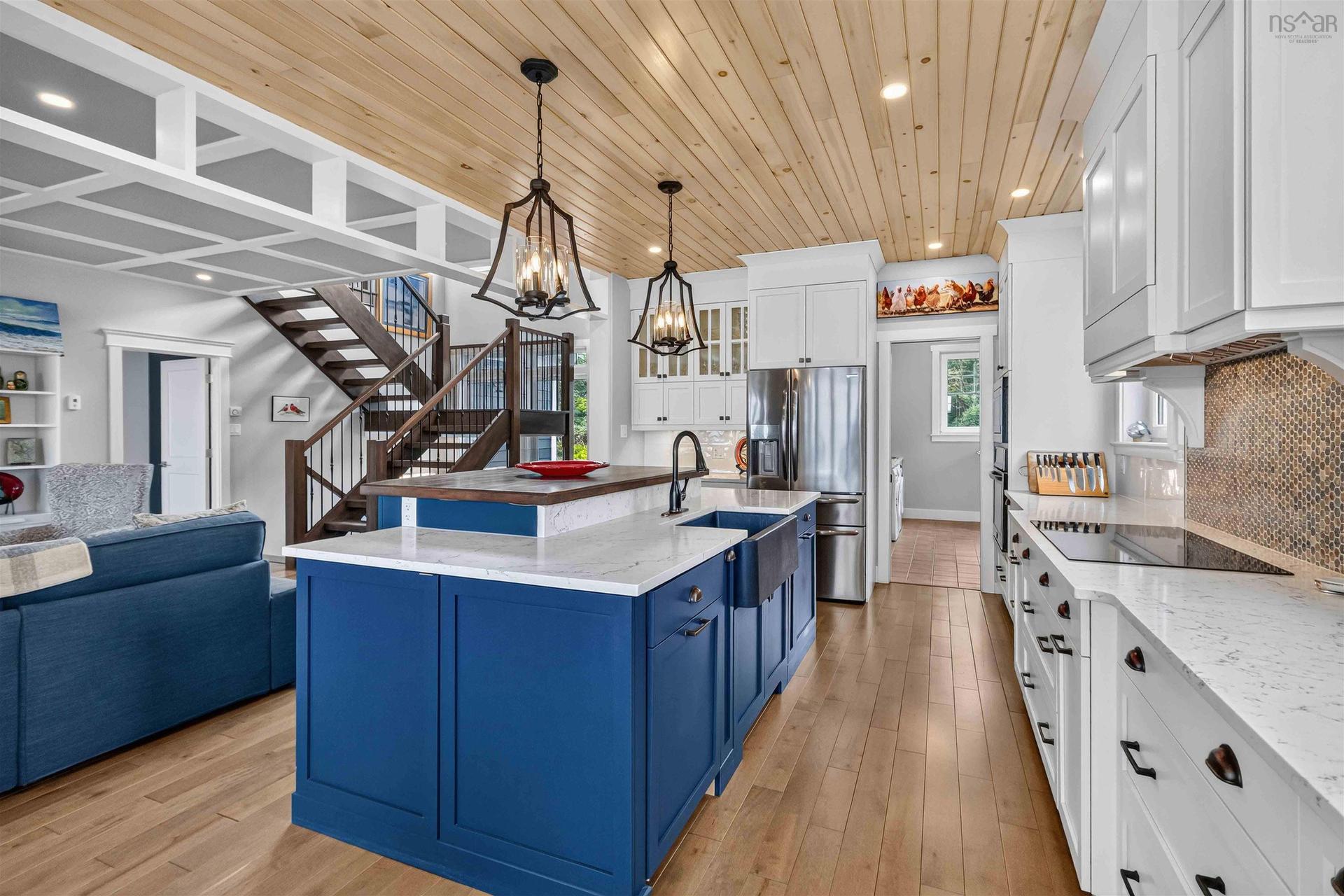 170 Edgewater Drive, White Point, NS - Indoor Photo Showing Kitchen With Upgraded Kitchen