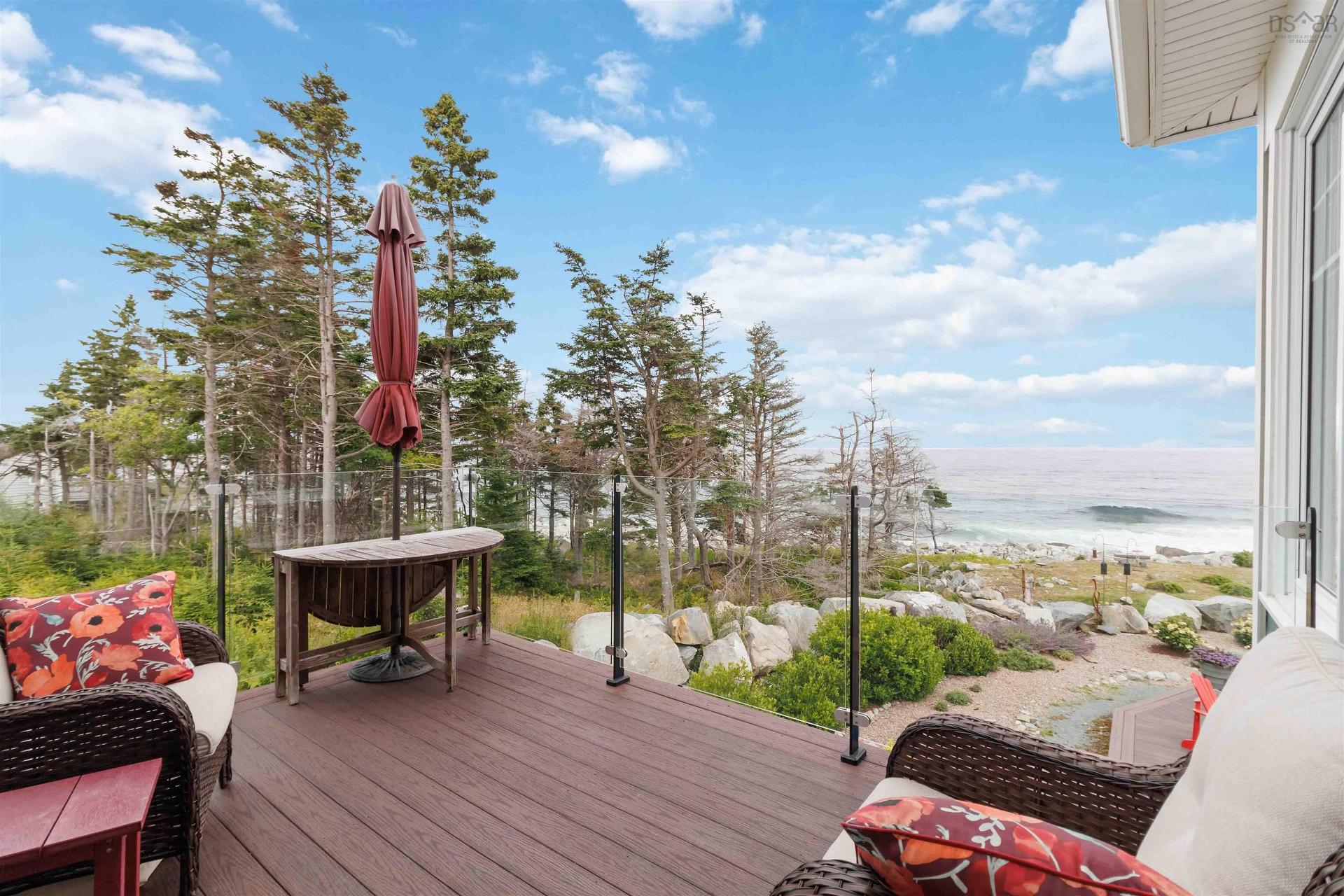 170 Edgewater Drive, White Point, NS - Outdoor With Deck Patio Veranda