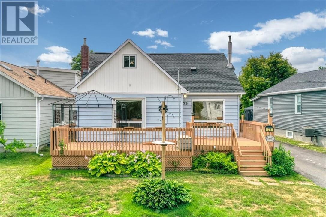 75 O'Donaghue Drive, Garson, ON - Outdoor With Deck Patio Veranda With Exterior