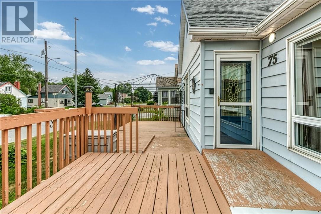 75 O'Donaghue Drive, Garson, ON - Outdoor With Deck Patio Veranda With Exterior