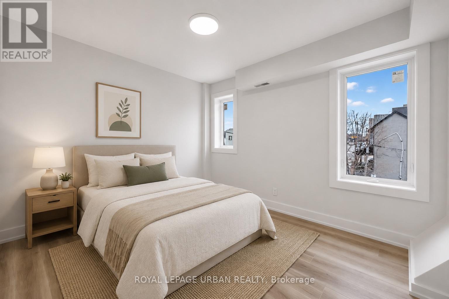 Bedroom A Virtually staged - B - 851 Danforth Avenue, Toronto, ON