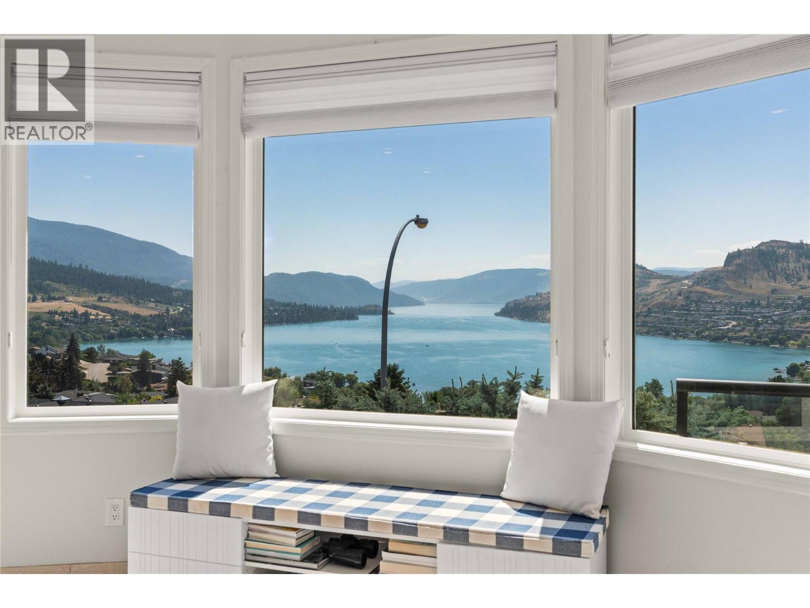 759 Middleton Way, Coldstream, BC - Indoor Photo Showing Bedroom With Body Of Water