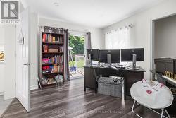 could easily be converted to a main floor bedroom -